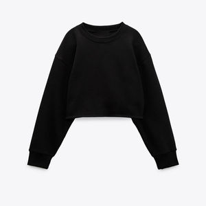 Ensemble de survêtement personnalisé avec logo, hauts courts à capuche et pantalon de jogging, ensemble 2 pièces pour femmes, survêtements en velours pour femmes, prix de gros - Product Image 4