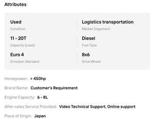 Best!! Left Hand Drive 6x4 Tractor Truck Prime Mover Heavy Duty Diesel Semi <b>Trailer</b> For Highway <b>Cargo</b> Transportation Logistics - Product Image 6