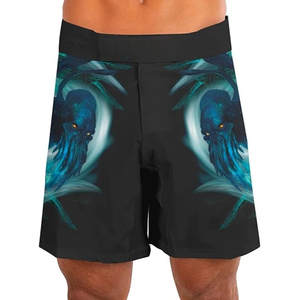 Custom Design Stylish MMA Boxing High Quality Muay Thai Board <b>Shorts</b> Quick Dry Breathable Elastic Waist OEM Service <b>Men</b> - Product Image 4