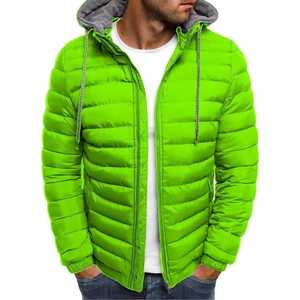 Parka d'hiver en Polyester pour homme, ample et thermique, pardessus Patchwork avec Logo personnalisé, offre spéciale, 2022 - Product Image 5