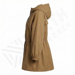 Veste parka pour femme, vêtements d'extérieur, hiver, isolée, chaude, confortable, fourrure, coupe-vent, capuche, protection thermique, vêtements de neige robustes - Product Image 3