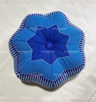 Vente en gros Oreiller citrouille en latex motif vintage original thaïlandais Technique tissée à la main de Thaïlande