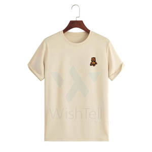 Mejor diseño de los hombres de ropa casual Slim Fit camiseta lisa en blanco para la venta - Product Image 1