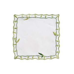 Stylish <b>linen</b> table <b>placemats</b> embroidered work with traditional motifs perfect for cultural events and family gatherings - Product Image 4