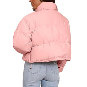 Chaquetas Acolchadas para Mujer, Venta Directa de Fábrica, Resistentes al Viento, Transpirables, Rellenas de Algodón, Detalles de Piel de Oveja, Alta Calidad, Asequibles, OEM - Product Image 3