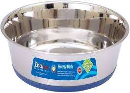 Bol pour chat et chien en acier inoxydable durable de différentes tailles, ustensile poli pour animaux de compagnie pour grands, moyens et petits animaux pour le voyage - Product Image 5