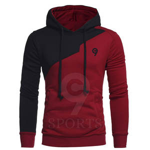 Sweat à capuche décontracté 100% coton pour hommes motif solide avec poches chaud respirant pour toutes les saisons tenues quotidiennes vêtements d'hiver - Product Image 1