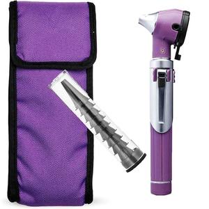 Otoscope à fibre optique électrique miniature de diagnostic clinique médical, outil d'examen à lumière blanche LED pour usage ORL, approuvé CE ISO, OEM - Product Image 2