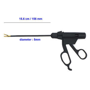 Best Surgical Instruments <b>Endoscopic</b> Surgery Instrument Tool Customized Laparoscopic Bipolar Maryland Forceps 156 mm Reusable - Product Image 2
