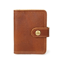 Dompet Lipat Kulit Asli Mewah Pabrik Grosir, Anti RFID, Logo Embos, Pola Kustom, Kapasitas Besar, Tempat Kartu Pop