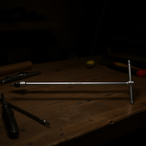 Chiavi a T Cromate con Attacco Girevole Maschio per Viti Torx - Product Image 3