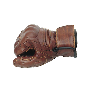 Gants de course en cuir PU 100% de haute qualité gants d'équitation d'hiver pour moto moto course - Product Image 3