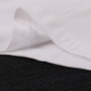 T-shirt blanc uni unisexe 100% coton T-shirt personnalisé t-shirts unis pour l'impression T-shirts pour hommes T-shirt pour hommes - Product Image 6