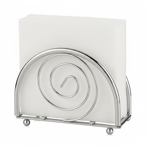 Servilletero de Metal de Hierro de Diseño Más Reciente, Acabado en Cobre, Hecho a Mano, para Decoración de Mesa de Cocina del Hogar - Product Image 4