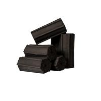 Meilleur prix pour briquettes de charbon de coco hexagonales fabriquées en Inde, faible MOQ pour soutenir les entrepreneurs et les startups