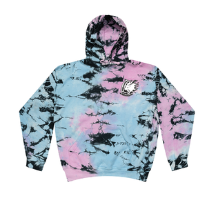 Sudadera con capucha Tie Dye para hombre de calidad superior, jersey de invierno de algodón 100%, estampado sólido, calle personalizada bordada a la moda - Product Image 6