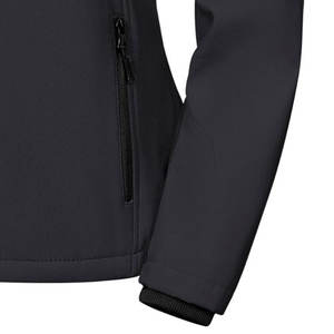 Vêtements en tissu 100% polyester, vente en gros d'hiver, softshell pour femmes, coupe-vent imperméable respirant, vestes d'extérieur à capuche - Product Image 6