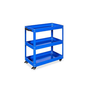 Chariot mobile en acier, chariot d'assemblage en métal, étagère, chariot à outils en acier pour outils de véhicule - Product Image 1
