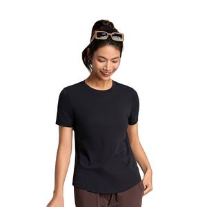 Camisetas Deportivas de Secado Rápido para Mujer, Camisetas de Alta Calidad de Spandex/Algodón para Ejercicio - Product Image 5