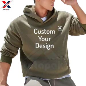 Vente en gros de nouveaux sweats à capuche brodés en molleton pour hommes avec tissu lourd, impression de logo personnalisé, prix bon marché en vrac - Product Image 6