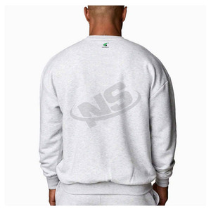 Survêtements grande taille en coton mélangé pour hommes, vêtements de ville personnalisés, ensemble de jogging lourd, tenue décontractée confortable pour l'hiver - Product Image 2