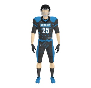 Uniforme de football américain de haute qualité en sublimation, 100 % polyester, fabriqué au Pakistan par un exportateur expert en gros. - Product Image 1