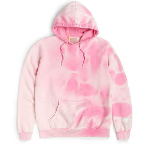 Sweat à capuche personnalisé pour homme en coton 400 g/m² délavé à l'acide, effet soleil, en molleton bouclette vintage, légèrement usé - Product Image 1