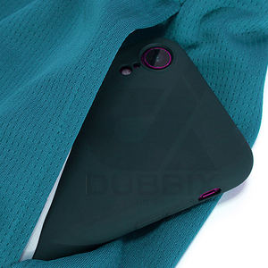 Uniformes de basket-ball pour hommes durables en polyester 100% anti-froissement, antibactériens, à séchage rapide, sans manches, personnalisables avec le nom de l'équipe - Product Image 3