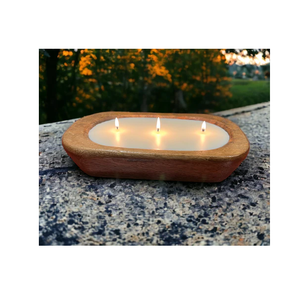 Bougeoir en bois pour bol à pâte Cadeaux décoratifs Fabrication de bougies ou de salades de qualité impressionnante et 3 pièces de tailles différentes - Product Image 6
