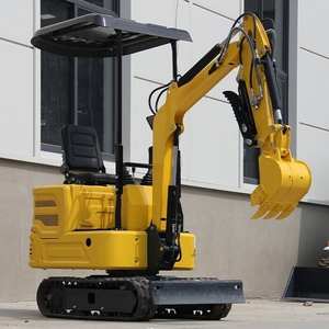 FORCE-DRIVE Mini Excavator 1 Ton <b>Digger</b> 13.5hp Gas Tracked Crawler EPA Engine - Product Image 1