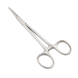 คีมยุง Hemostat ผ่าตัดสแตนเลสคุณภาพสูงแบบโค้ง / ตรงพร้อมระบบล็อคราเช็ต - Product Image 2