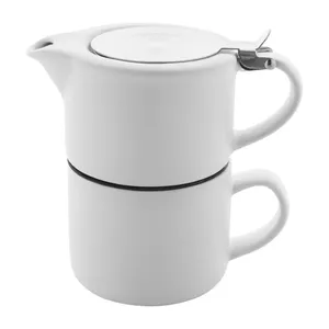 ชุดน้ำชาเซรามิกสั่งทำพิเศษ Gongmei สำหรับเสิร์ฟกาแฟและชา - Product Image 1