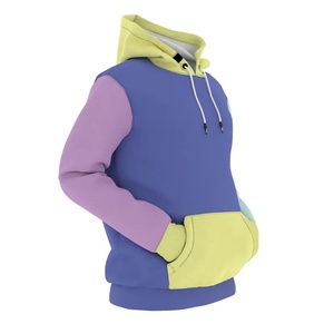 เสื้อมีฮู้ดสำหรับผู้ชายสีพื้นไซส์ใหญ่พิเศษสินค้ามาใหม่ - Product Image 3