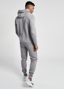 Manufacturers Wholesale Custom Grey Blank Men's Fleece Tracksuit Hoodie <b>Set</b> and <b>Matching</b> <b>Jogger</b> Sweatpants <b>Set</b> - Product Image 5