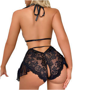 ชุดชั้นในเซ็กซี่ของผู้หญิงแบบสี่ชั่วโมงรหัส146โอดีชุดเพลย์สูทโปร่งใสชุดนอนสั้นผ้าทอเป็นมิตรกับสิ่งแวดล้อม - Product Image 2