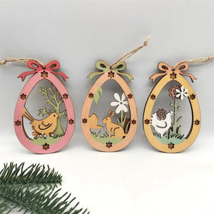 Vases à fleurs en contreplaqué colorés uniques et élégants faits à la main par Delarchi, décoration d'intérieur, origine Vietnam, design Art Déco, diamètre 7''-9'' - Product Image 5