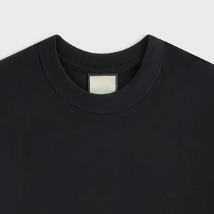 Haut tendance à col rond pour tous les jours, impression personnalisée, vêtements à marque privée, coupe ample pour plus de confort, couleur unie, service OEM, design TrendyFit - Product Image 2