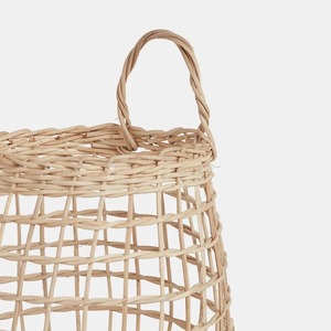 Juego de 2 Cestas para Cebollas de Ratán Natural, Modernas, Ecológicas, Multifuncionales y Multiusos - Product Image 2