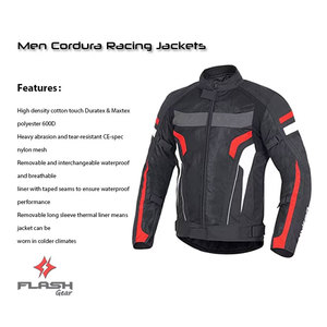 Chaqueta de Motociclismo Textil de Invierno Hecha a Medida, Talla Grande, Chaqueta de Carreras Super Speed con Protectores y Forro Cortavientos - Product Image 4