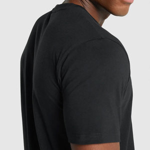Camiseta informal de alta calidad para hombre 2023, diseño de patrón sólido fácil de usar con impresión de logotipo personalizado - Product Image 4