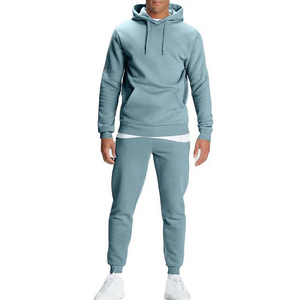 Ropa deportiva para entrenamiento y jogging, chándales 100% de algodón, pantalones de chándal térmicos, conjuntos de Jogger, ropa de lana de invierno, trajes de hombre - Product Image 1