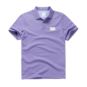เสื้อโปโลสำหรับผู้ชายเสื้อคอตตอนผสมแขนสั้นระบายอากาศได้ดีป้องกันการหดตัวผลิตจากโรงงานในเวียดนาม - Product Image 2