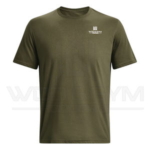 เสื้อยืดผู้ชายแนวสตรีทสีทึบเสื้อยืดแห้งเร็วแบบกำหนดเองได้ - Product Image 3