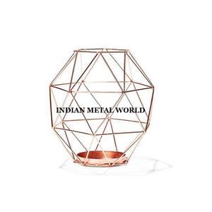 Bougeoir intérieur et extérieur en métal et en verre, meilleure qualité, forme personnalisée, bougeoir votif - Product Image 2