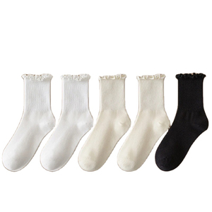 Calcetines de equipo personalizados antideslizantes transpirables para equitación Ballet Yoga Deportes con logotipo de puño-Spandex/Nylon/Material de algodón - Product Image 5