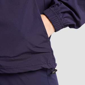 Veste utilitaire d'automne par Zephyr, bleu marine, coupe-vent, col à capuche - Product Image 6