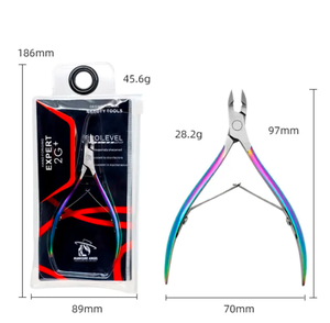 คีมตัดเล็บกรรไกรตัดเล็บเครื่องมือความงามแบบมืออาชีพทำจากสเตนเลสสตีล - Product Image 6