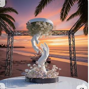 Statues romaines majestueuses en position debout pour la décoration des salles de banquet - Product Image 3