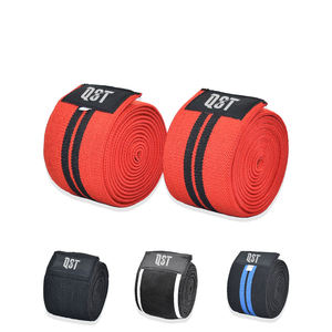 Bandages de genou pour la musculation, accessoires de sport en coton épais et flexible, très vendus, protection des genoux pour la musculation - Product Image 3