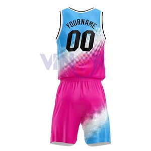 Uniformes de basket-ball maillots de basket-ball personnalisés hommes ensembles d'uniformes de basket-ball maillot de retour professionnel séchage rapide respirant - Product Image 3